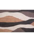 Peinture sur toile avec cadre en bois darky multicolore - 80x3.7x100 cm