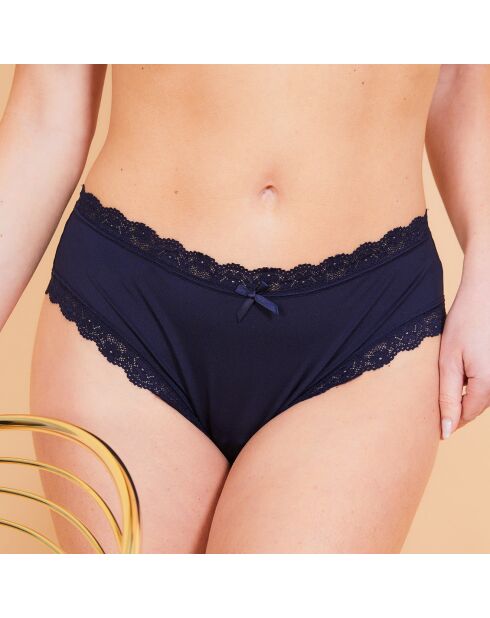 3 Shorties Rose noir/ivoire/marine