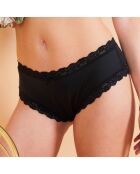 3 Shorties Rose noir/ivoire/marine