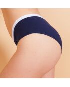 3 Culottes Anemone noir/marine/gris
