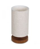 Lampe de table Ayd crème - 24x15x31 cm