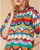 Robe Cadillac multicolore