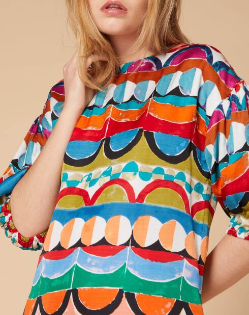 Robe Cadillac multicolore