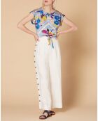 T-Shirt Echo imprimé multicolore
