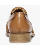 Derbies en Cuir & Toile Lisandro camel