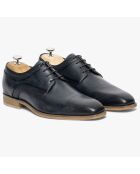 Derbies en Cuir Livio  marine