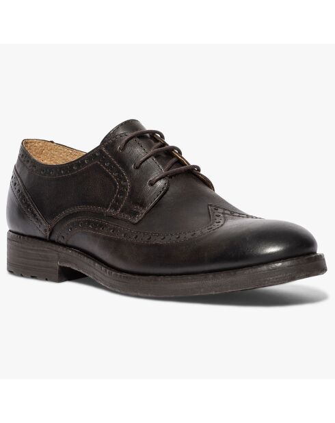 Derbies en Cuir Galez marron