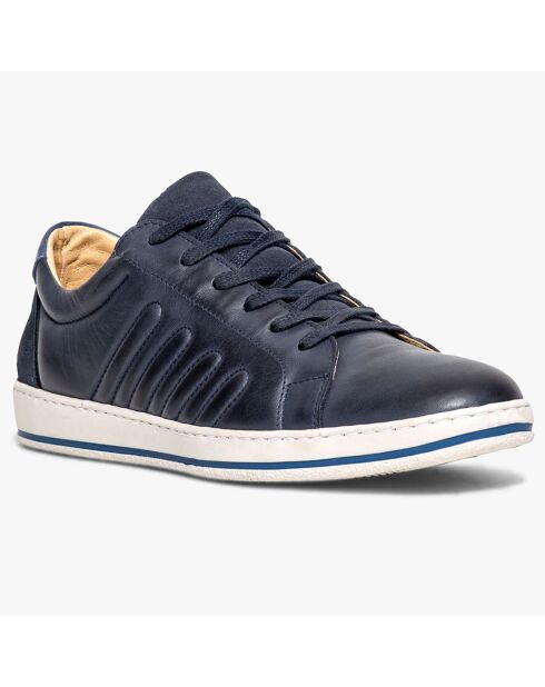 Sneakers en Cuir Kolia marine