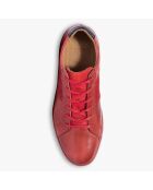 Sneakers en Cuir Kalou rouges