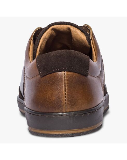 Sneakers en Cuir Kuala marron