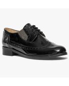 Derbies en Cuir vernis Charlye noires