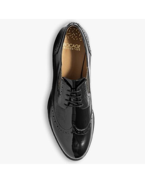 Derbies en Cuir vernis Charlye noires