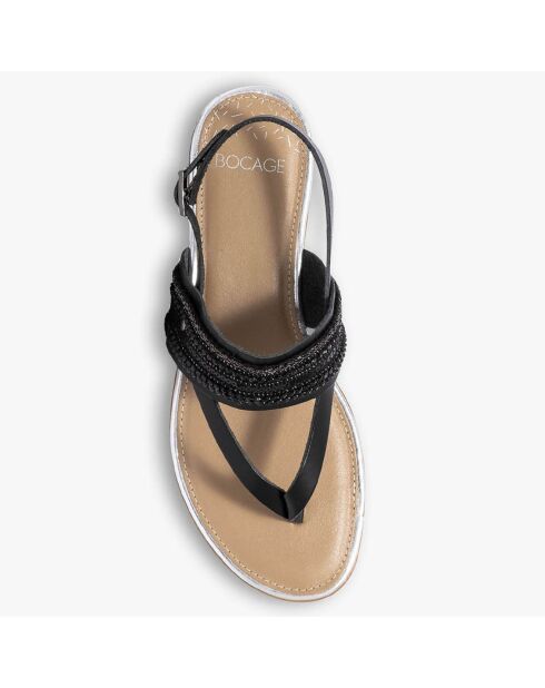 Sandales en Cuir Julian noires