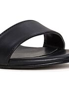 Sandales en Cuir Nancy noires - Talon 5.5 cm