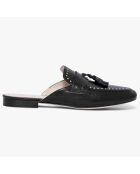 Mules en Cuir Zoello noires
