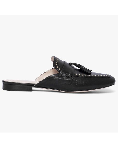Mules en Cuir Zoello noires