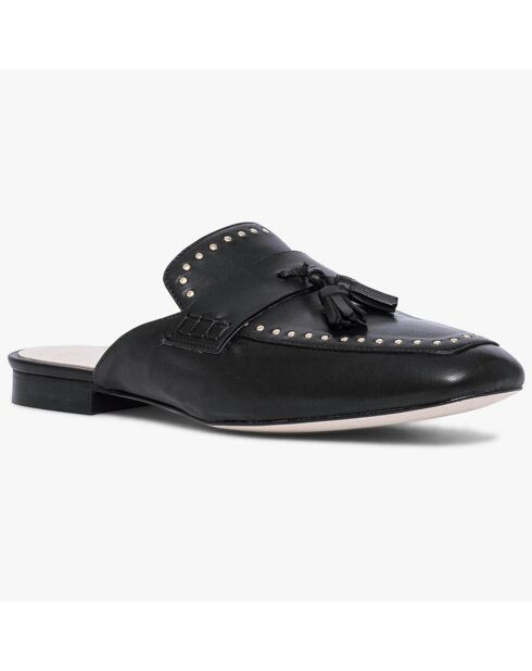 Mules en Cuir Zoello noires