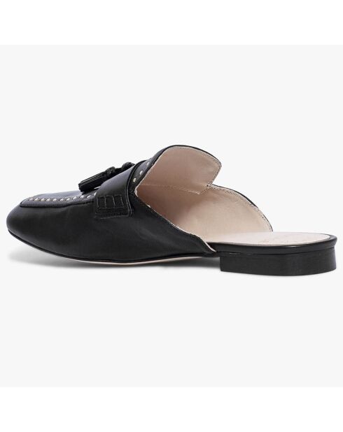 Mules en Cuir Zoello noires
