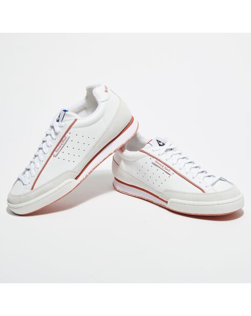 Sneakers en Cuir Noah Club Og Made in France blanc/terre battue
