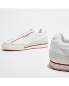 Sneakers en Cuir Noah Club Og Made in France blanc/terre battue