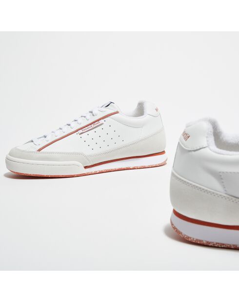 Sneakers en Cuir Noah Club Og Made in France blanc/terre battue