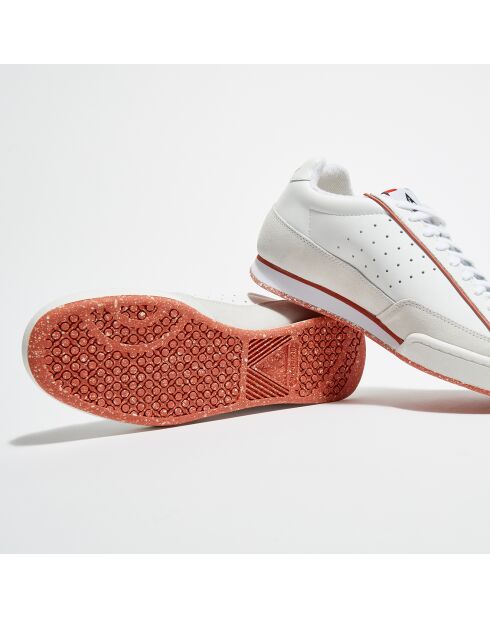 Sneakers en Cuir Noah Club Og Made in France blanc/terre battue