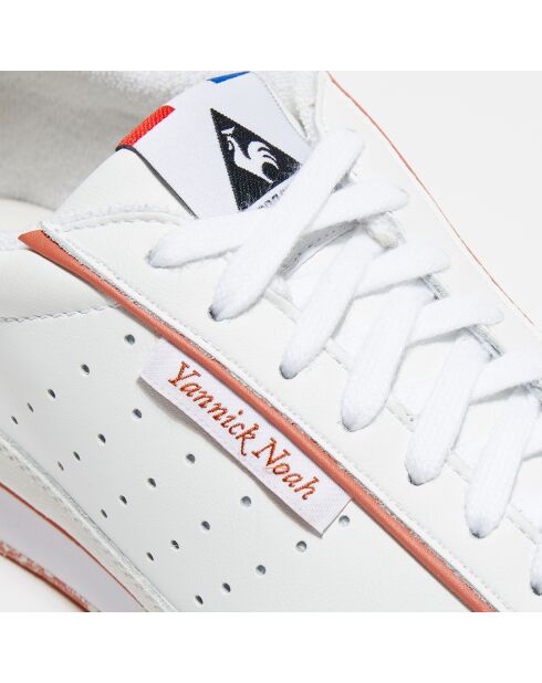 Sneakers en Cuir Noah Club Og Made in France blanc/terre battue