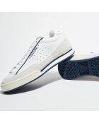 Sneakers en Cuir Noah Club Og Made in France blanc/bleu
