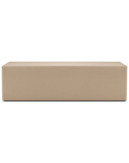 Table basse Norah beige - 38x60x120 cm