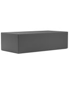 Table basse Norah gris foncé - 38x60x120 cm