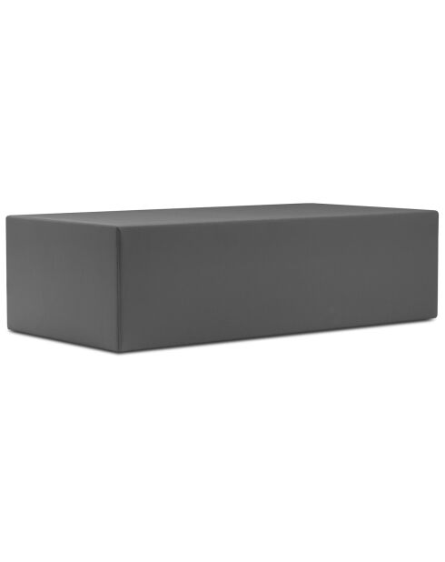Table basse Norah gris foncé - 38x60x120 cm