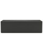 Table basse Norah noire - 38x60x120 cm