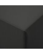 Table basse Norah noire - 38x60x120 cm