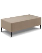 Table basse Vere beige - 44x60x120 cm