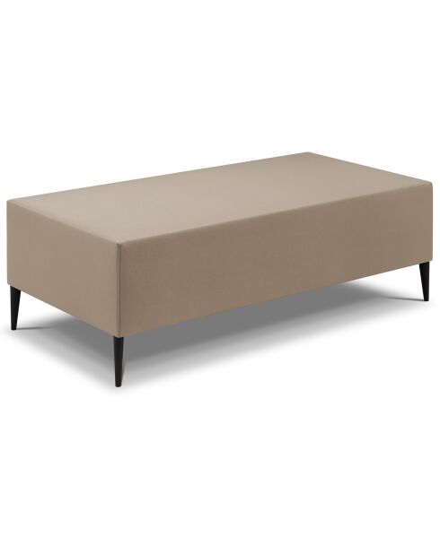 Table basse Vere beige - 44x60x120 cm