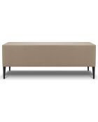 Table basse Vere beige - 44x60x120 cm