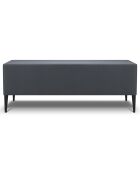 Table basse Vere gris foncé - 44x60x120 cm