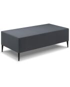 Table basse Vere gris foncé - 44x60x120 cm