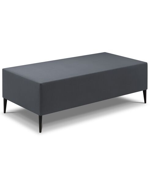Table basse Vere gris foncé - 44x60x120 cm