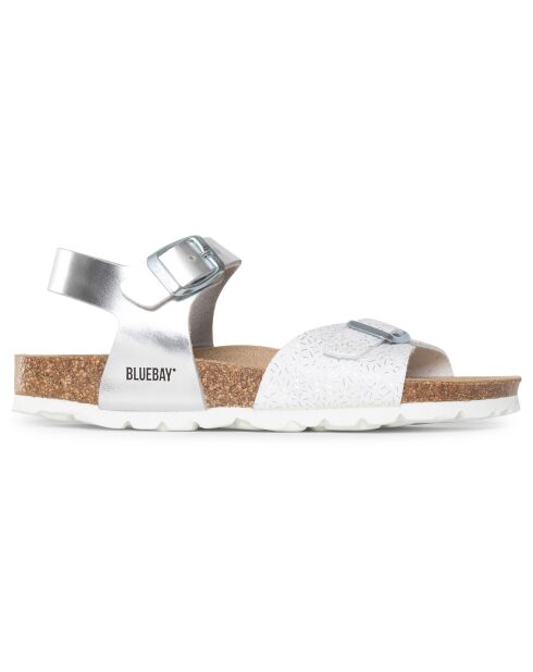 Sandales Pitchou blanc/argenté