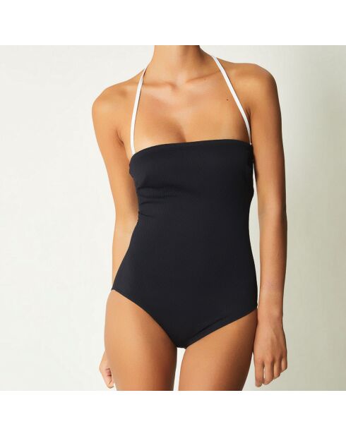Maillot 1 Pièce bustier Napoli noir