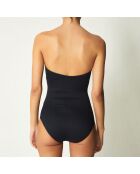 Maillot 1 Pièce bustier Napoli noir