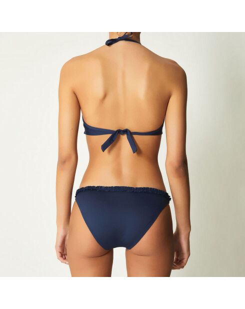 Maillot 2 Pièces bandeau Onesy bleu marine