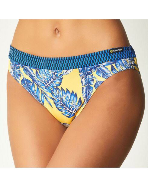 Geel/blauw Yaya bikinibroekje