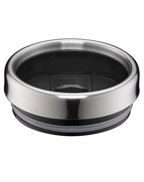 Paarse, zacht aanvoelende reisbeker - 42 cl