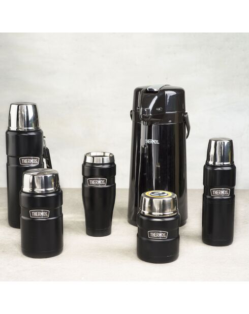 King Thermobecher schwarz - 47 cl