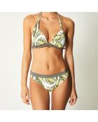 Bas de Maillot Yaya blanc/noir/jaune