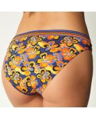 Bas de Maillot 70's bleu orange