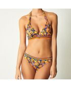 Bas de Maillot 70's bleu orange