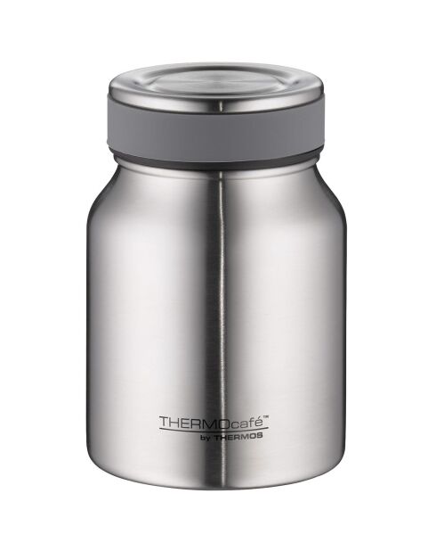 Porte-aliments isotherme argenté - 50 cl